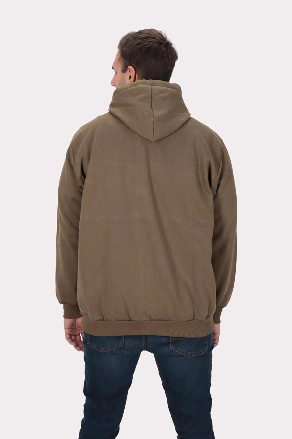 Plus Poleron Full Zipper Fleece PanEL Cafe Gangster-1