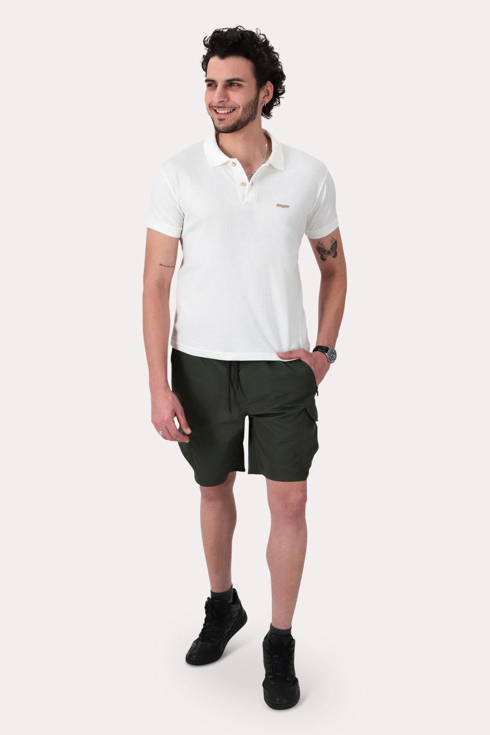 Polera Polo  Civic Blanco-3