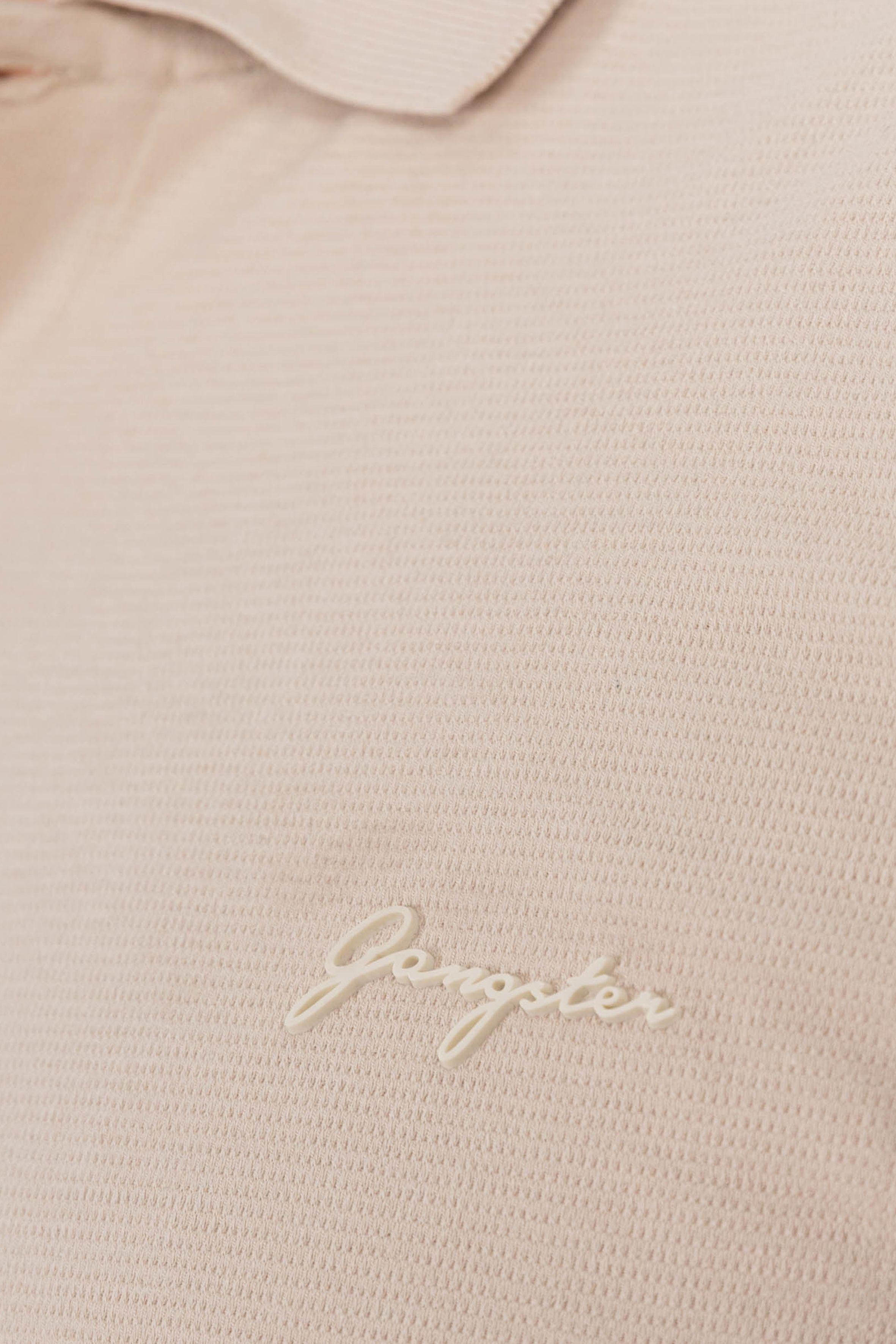 Plus Polera Cuello Textura Temple Beige-2