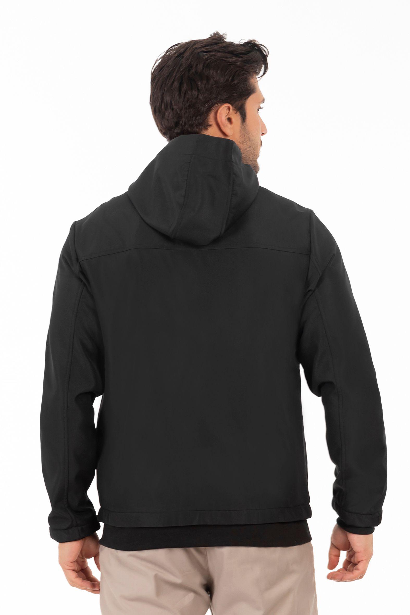 Chaqueta Full Zipper Summit Negro Gangster-1