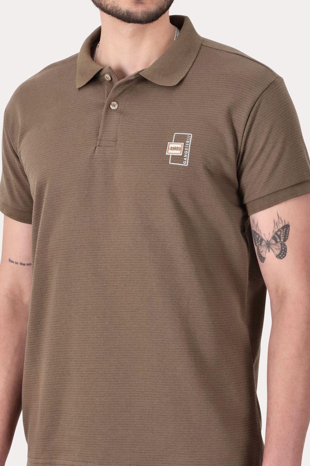 Polera Polo  Gallery Marron-3