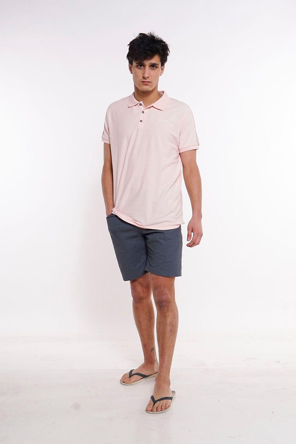 Polera Polo Club Rosado Gangster-3