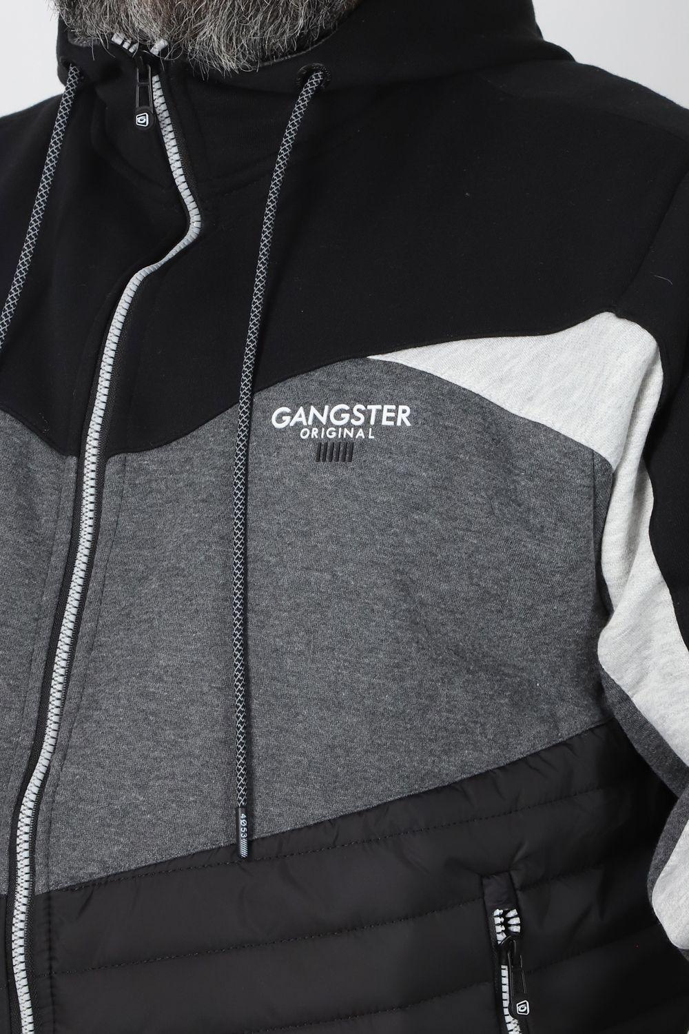 Plus Chaqueta Híbrida Fusion Negro Gangster-2