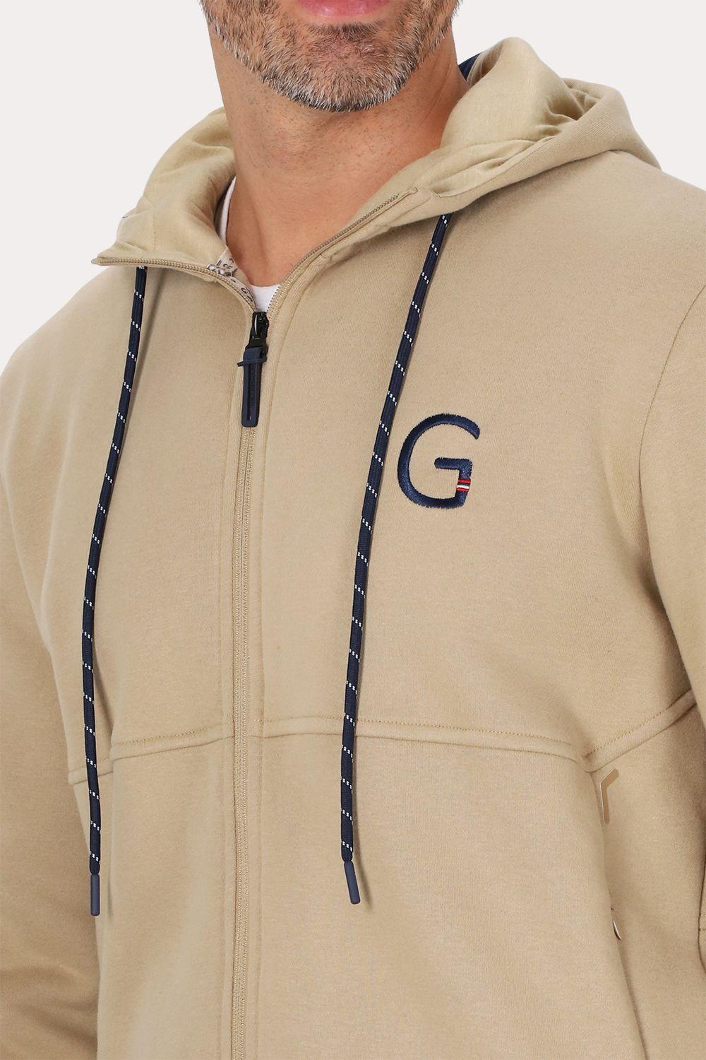 Poleron Full Zipper Fleece Outpost Cafe Gangster-2