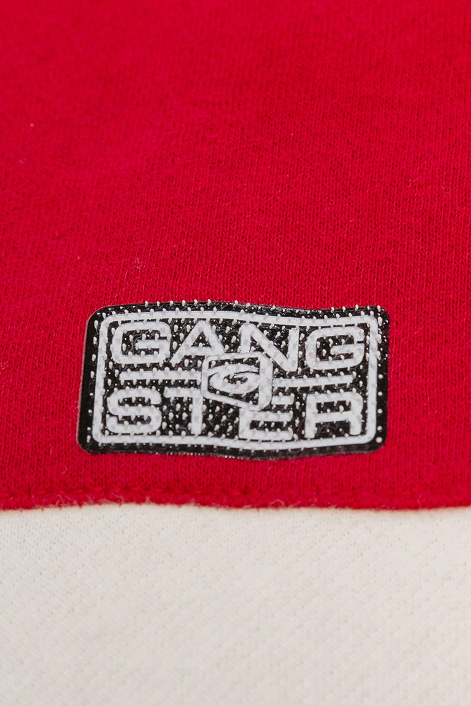 Polerón Hoodie Fleece Journal Rojo Gangster-4