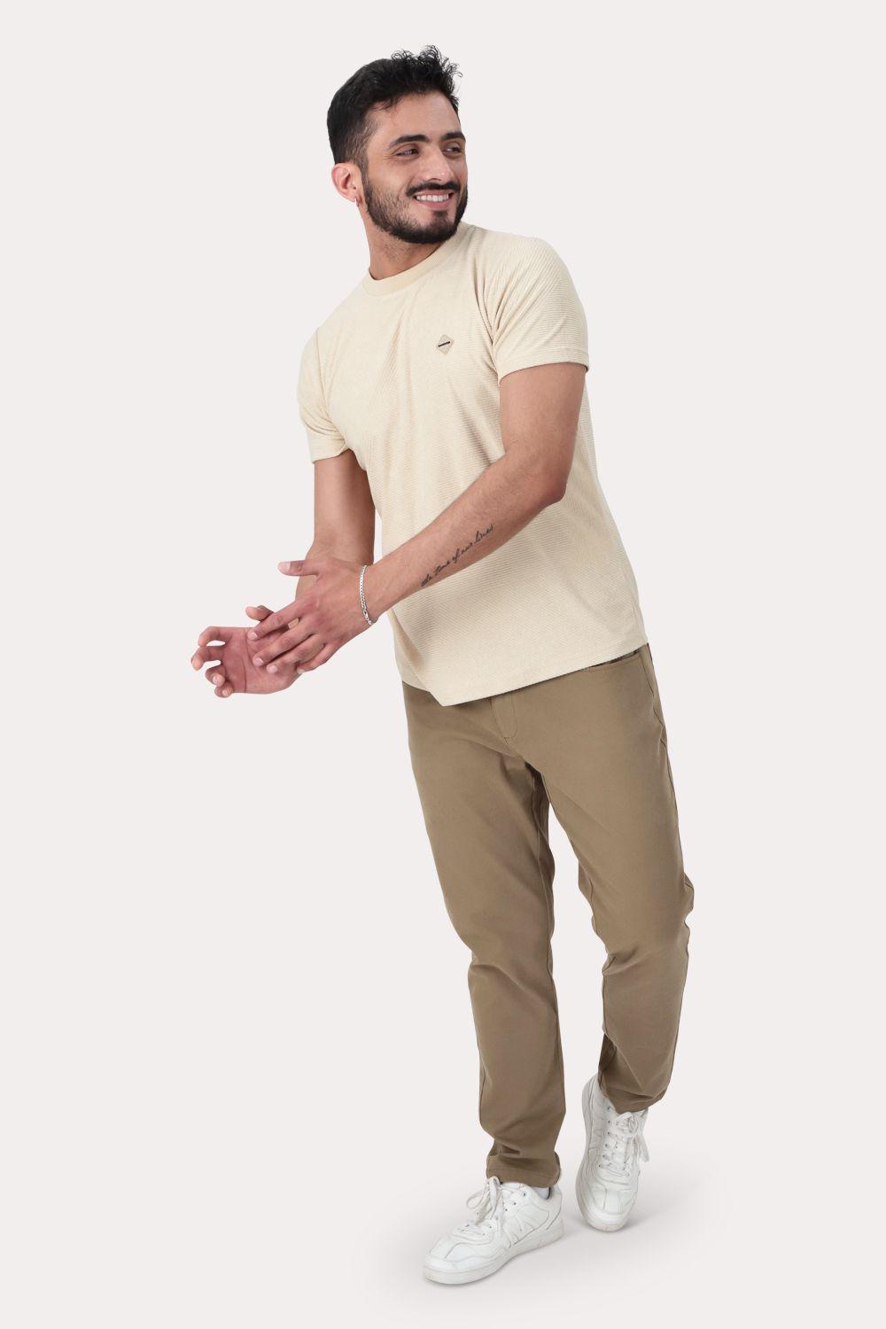 Polera Mc Jaquard Coney Beige-3