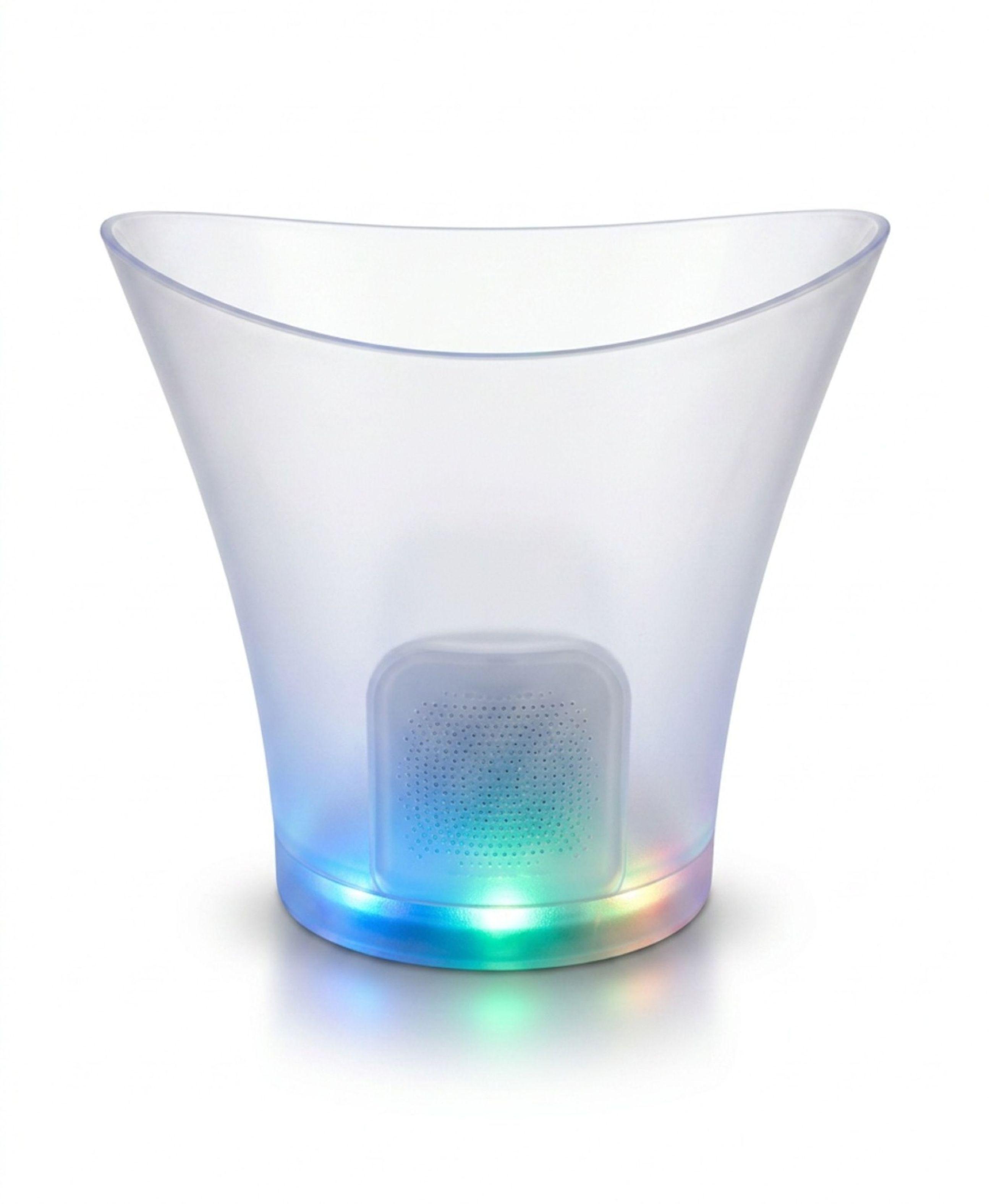 Hielera Parlante Bluetooth 7l Led Rgb Recargable Fiestas-2