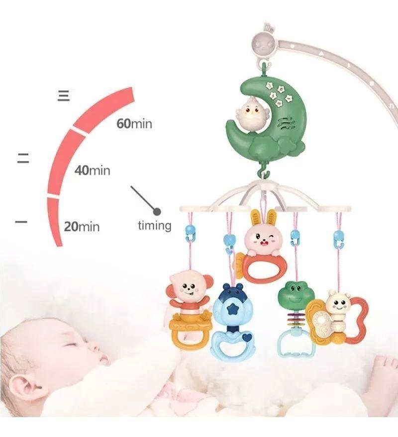 Móvil De Bebé Musical con Lampara y Control Remoto-4