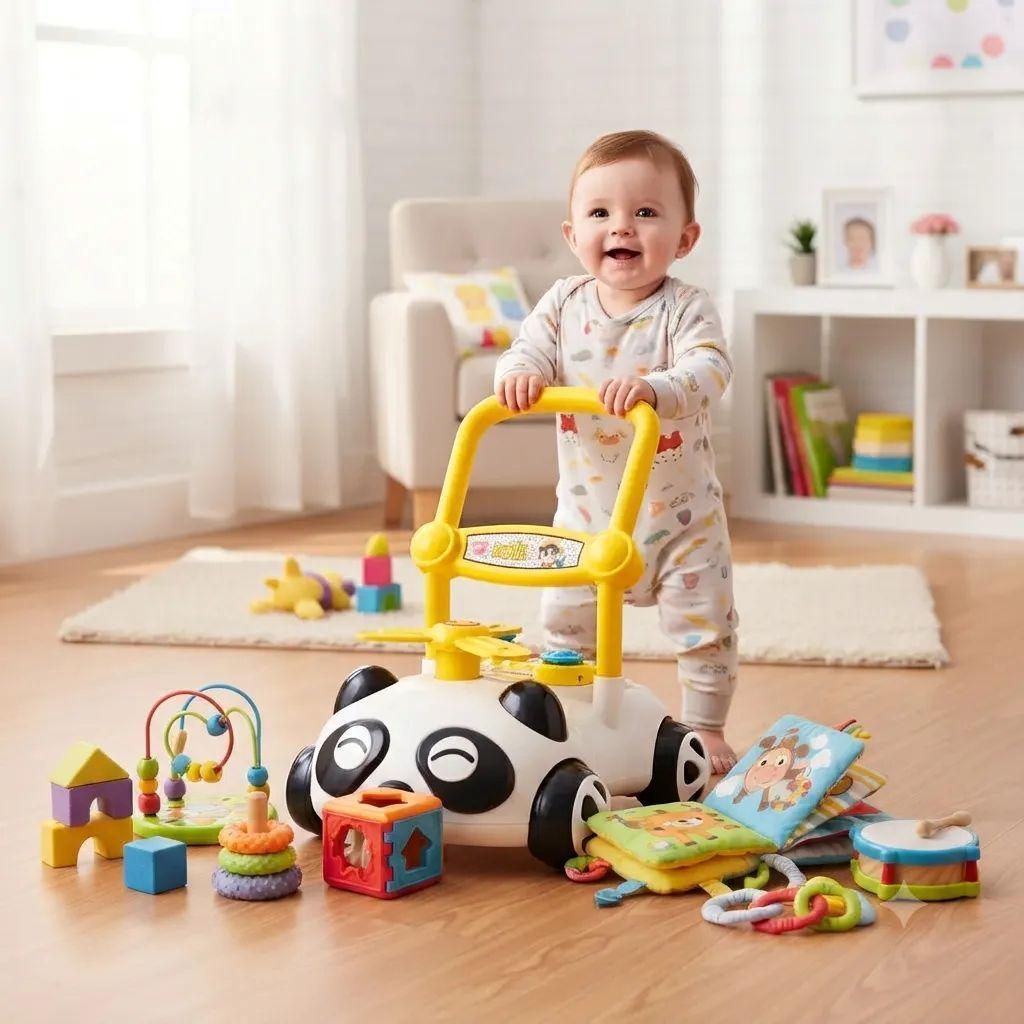 Caminador Andador Correpasillos Para Bebe Musical-5