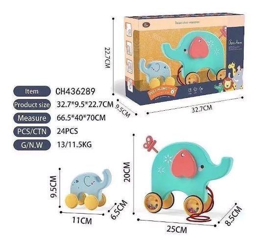 Juguetes De Arrastre Para Niños De Animales-2