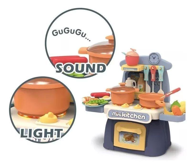 Mini Cocina De Juguete Didáctica 26 Piezas-1