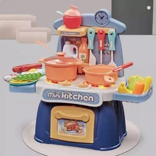 Mini Cocina De Juguete Didáctica 26 Piezas-2