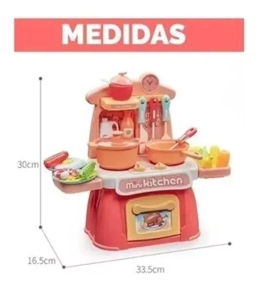Mini Cocina De Juguete Didáctica 26 Piezas-2