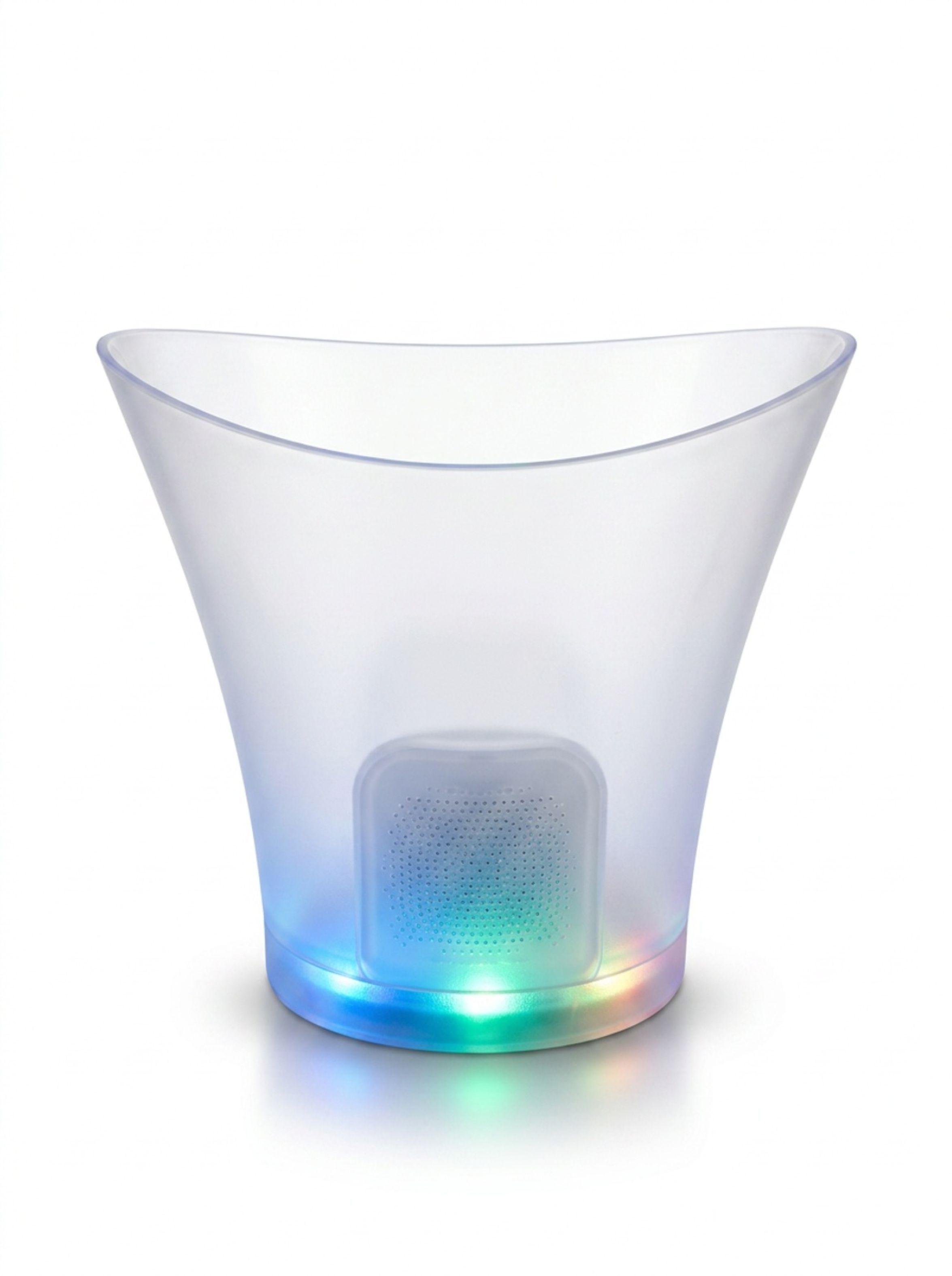 Hielera Parlante Bluetooth 7l Led Rgb Recargable Fiestas-1