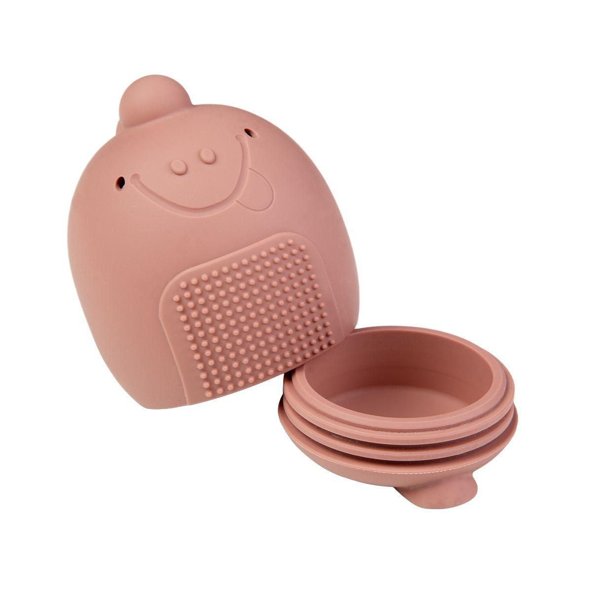 Juguete de Baño de Silicona Dino Mix de Colores-3