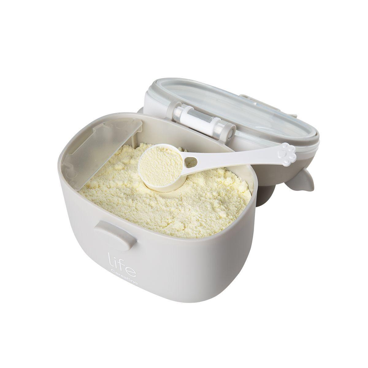 Contenedor de leche de f rmula 250 gramos Blanco-4