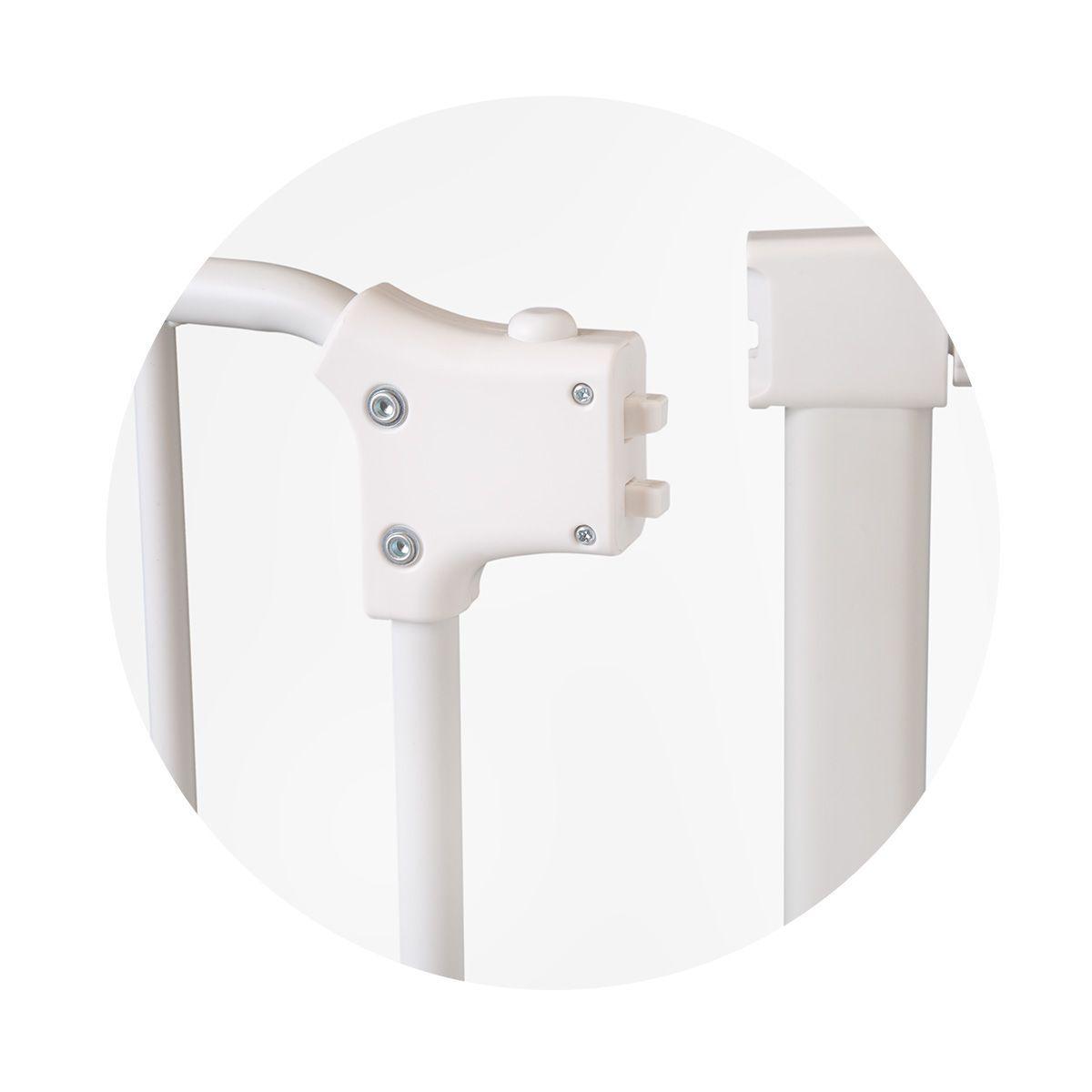 Reja de seguridad Metálica con Extensión Blanco-3