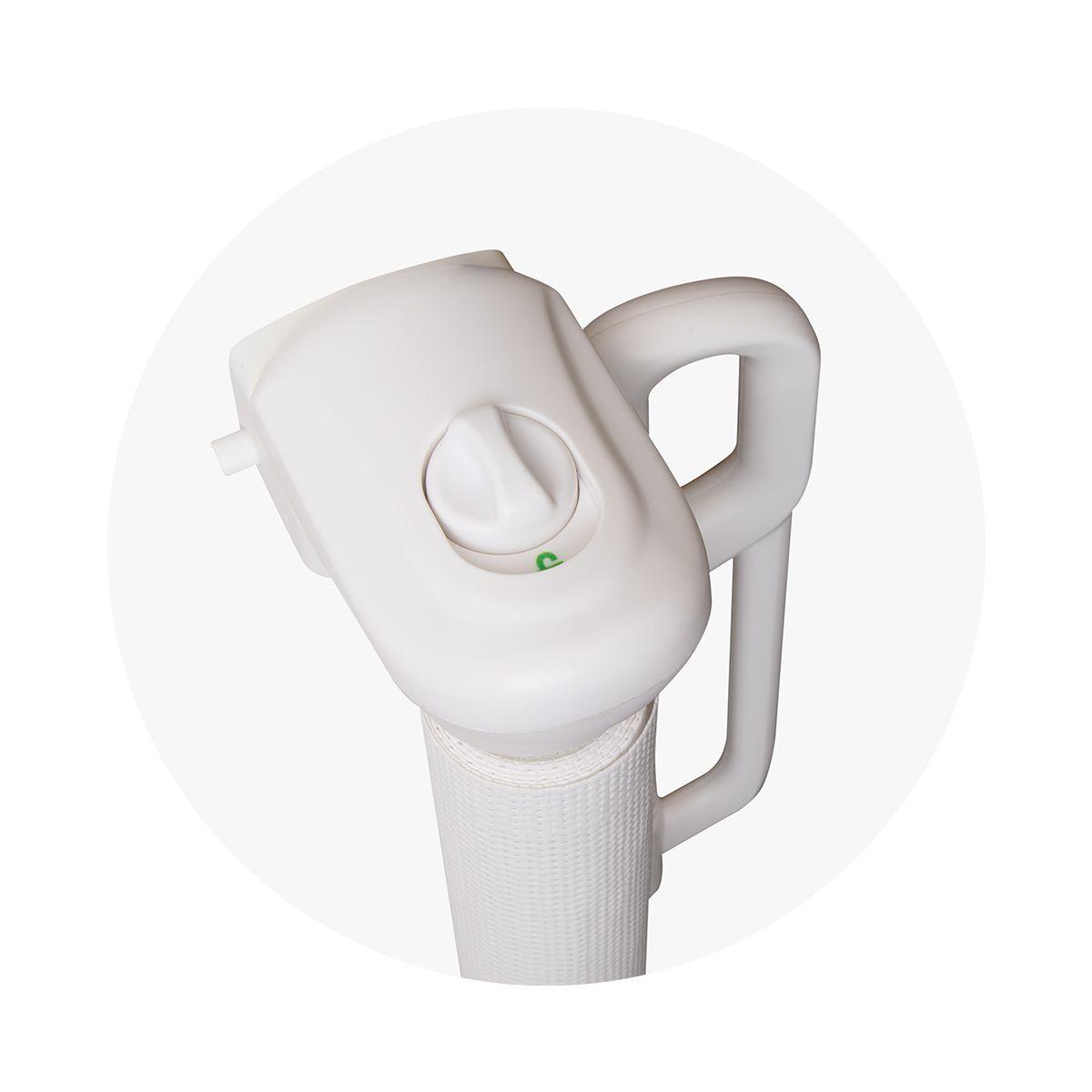 Reja de Seguridad Retráctil 140x84cm Blanco-2