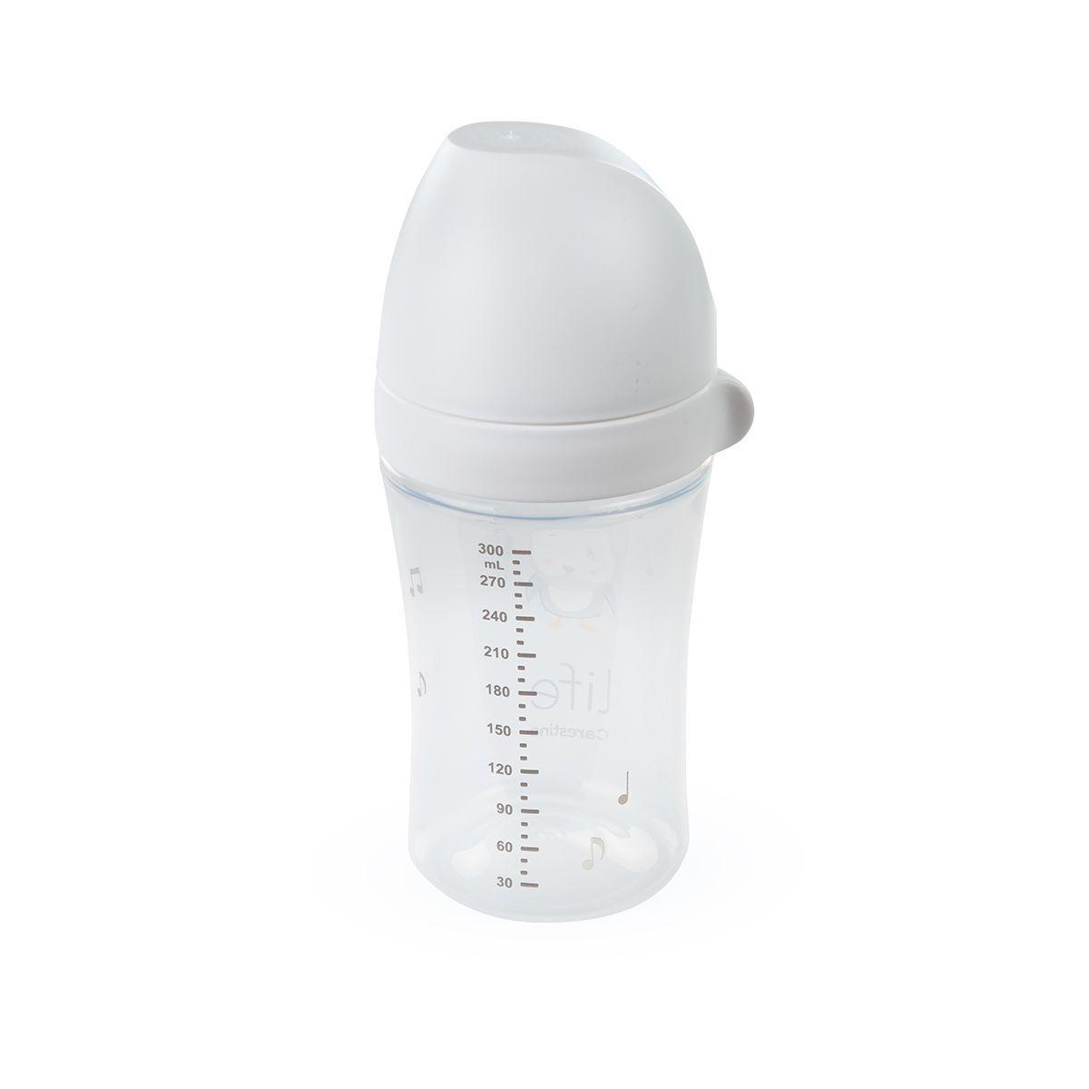 Mamadera 300ml Tetina 6m Blanco-2