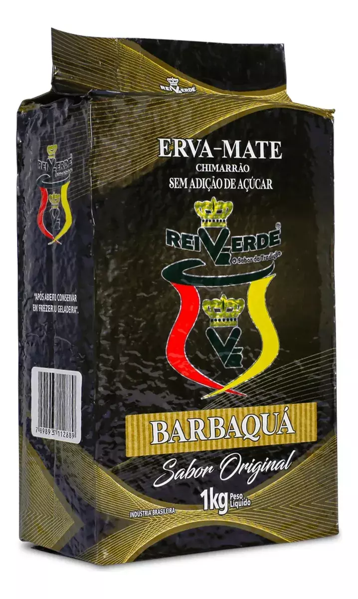 Rei Verde Yerba mate Chimarrao Barbacuá 1 kg-0