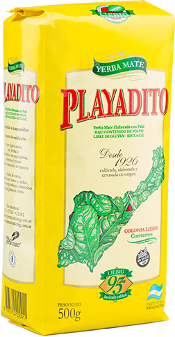 Playadito Yerba Mate con palo 1 Kg-0