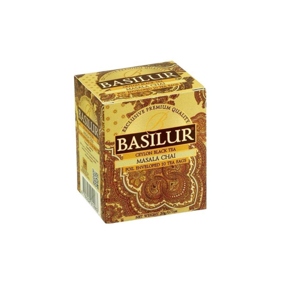Basilur Ceylon Te Negro Massala Chai 10 bolsitas-1