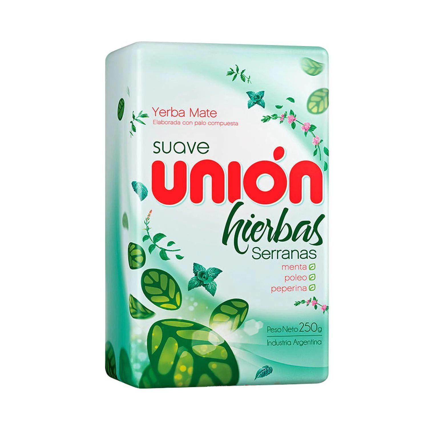 Unión Yerba Mate Hierba Serranas 250 gr-0