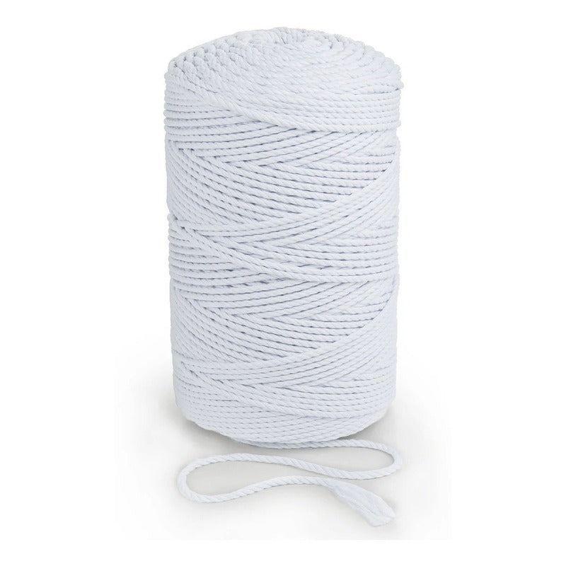 Cordón Algodón Torcido 5mm 200 Metros Macramé-1