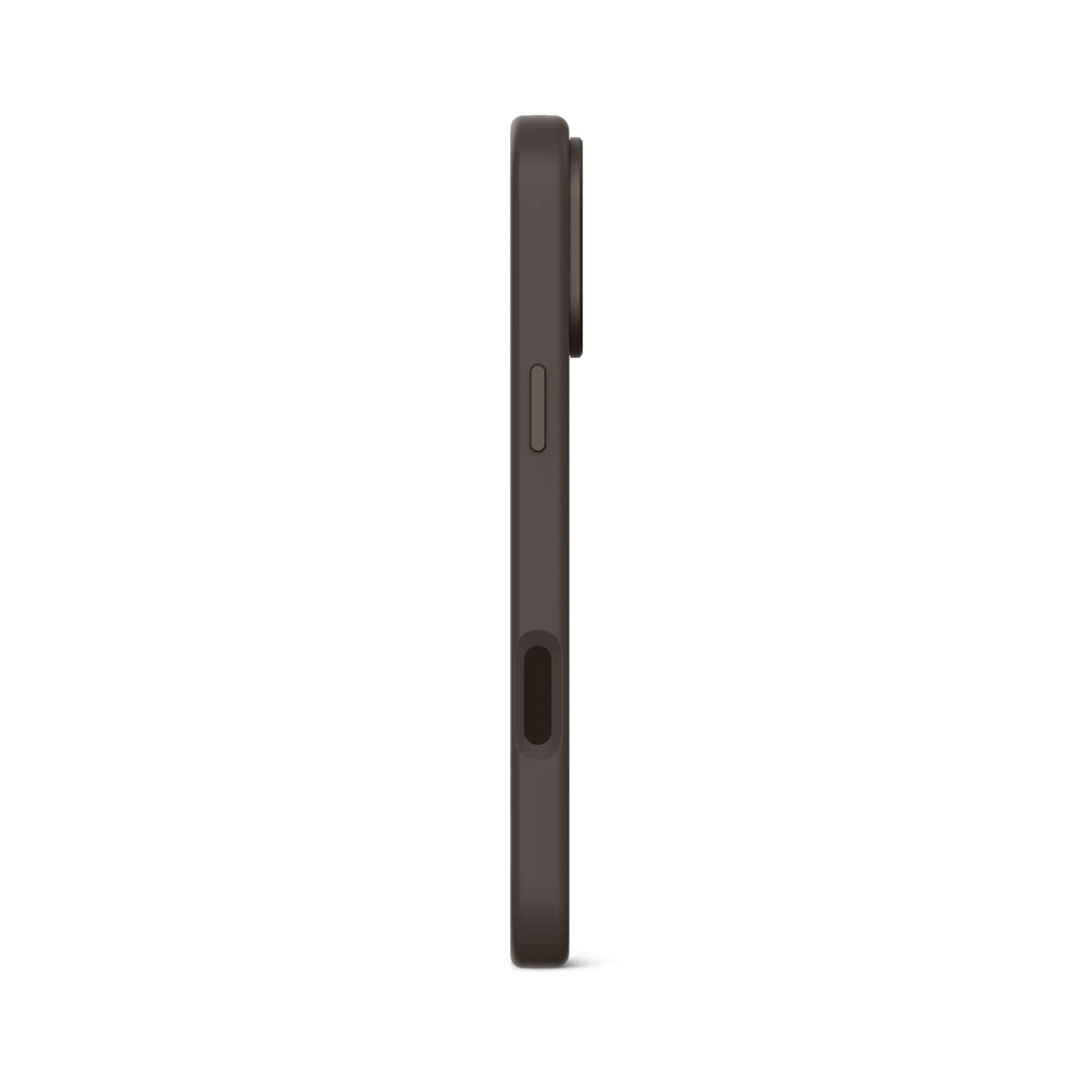 Funda silicona antimicrobial Magsafe iPhone 16 Pro Max Negro-6
