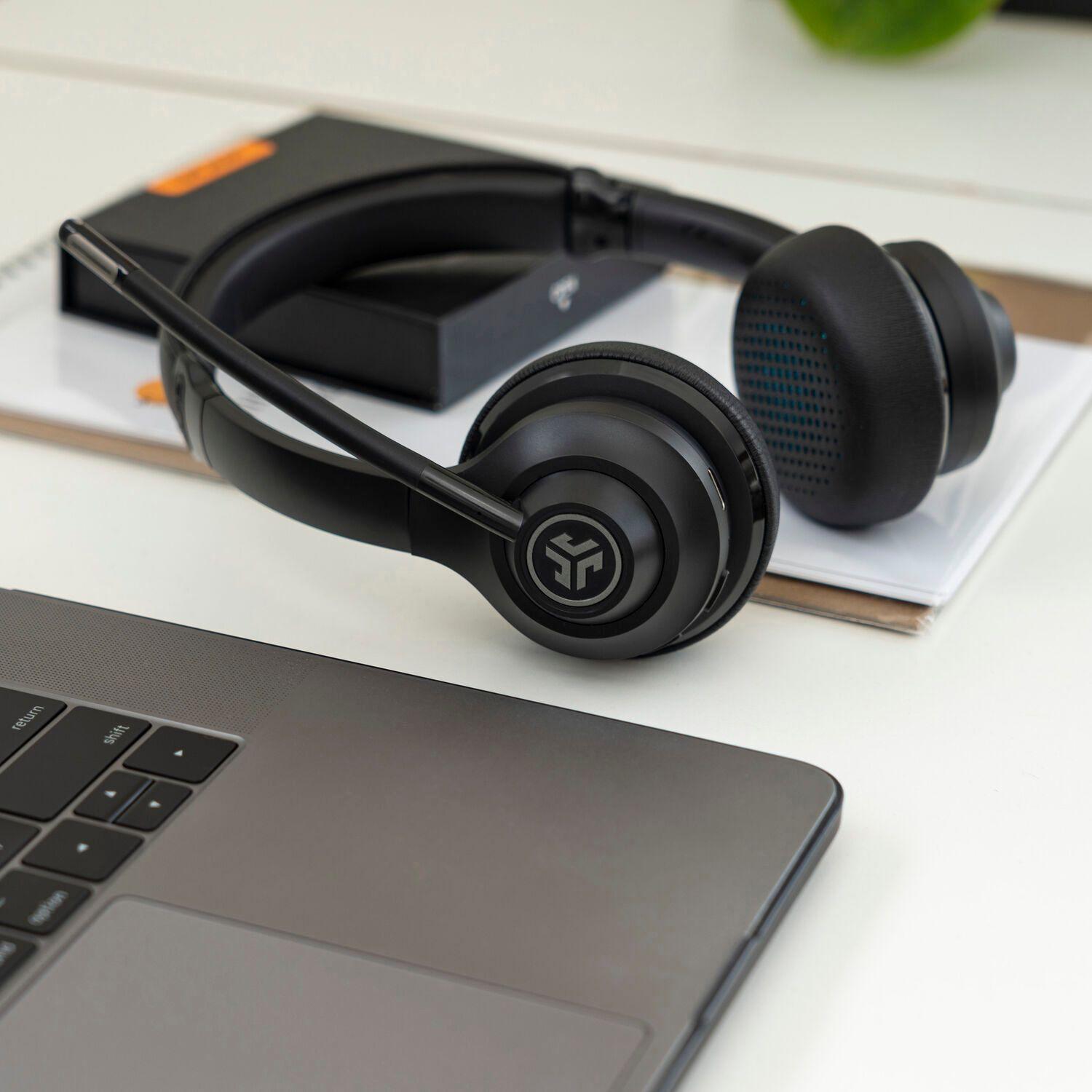 Audifono On Ear Go Work Con Micrfono Externo Jlab Negro-5
