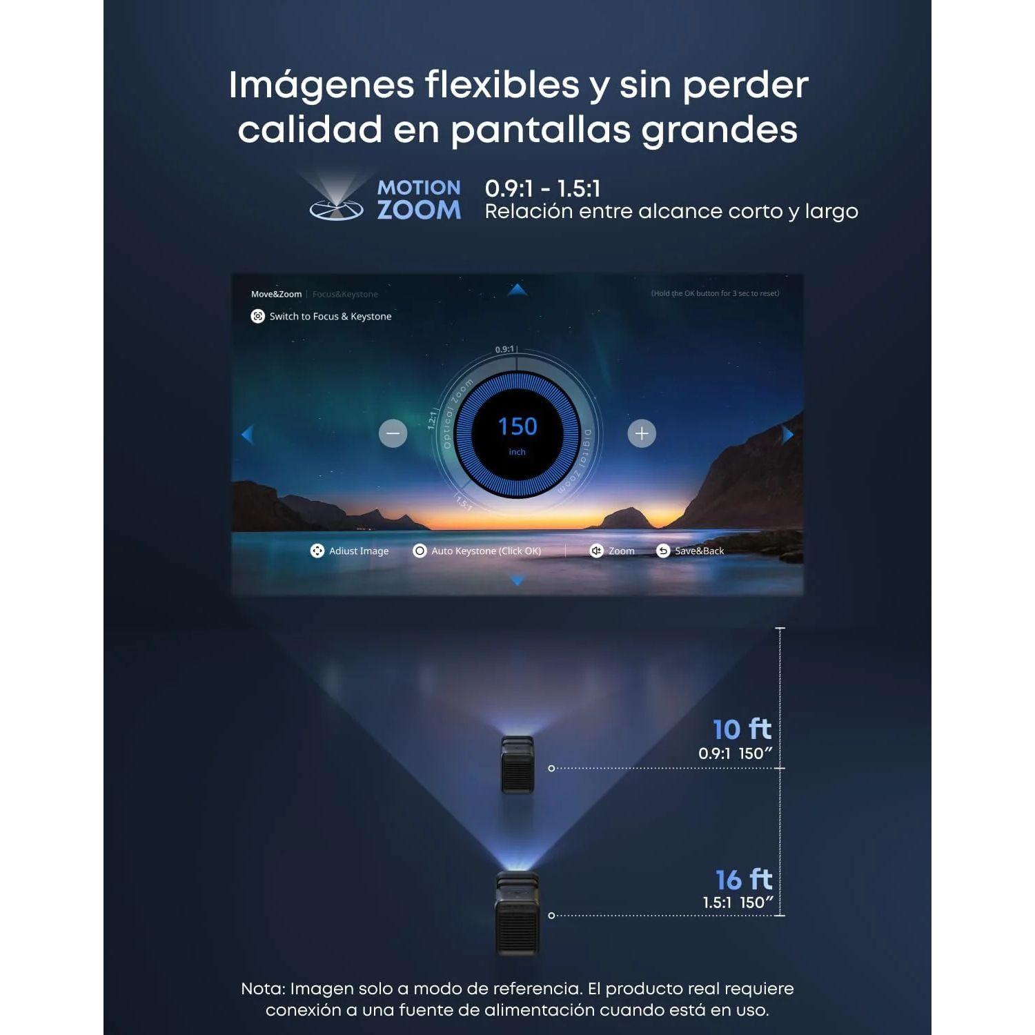 Proyector X1 Nebula Negro-2