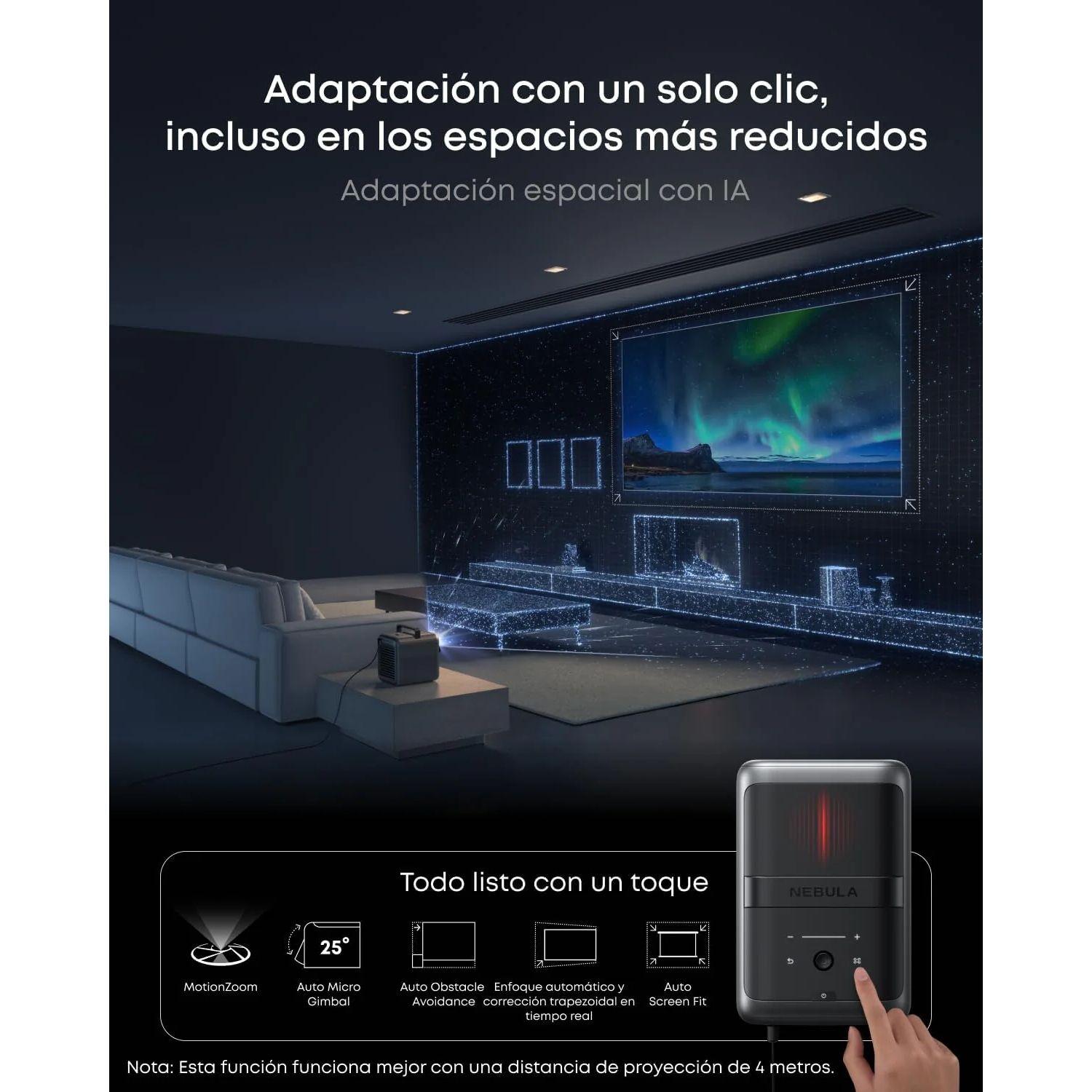 Proyector X1 Nebula Negro-3