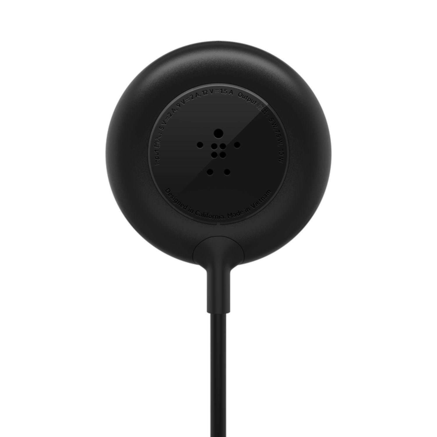 Cargador Inalambrico Magnetico Con Cable 7,5w Negro Belkin-1