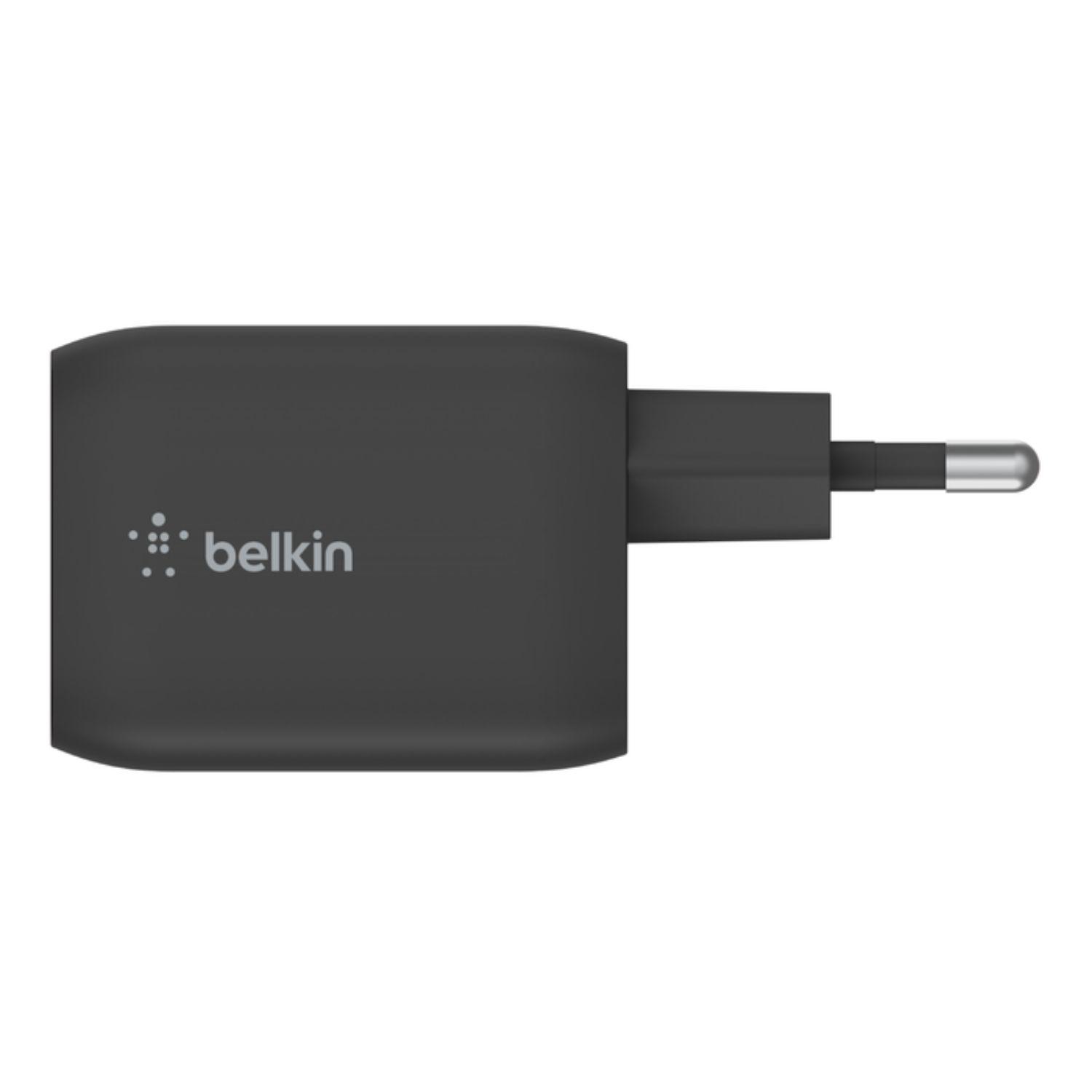 Cargador 65W Max 2x USB-C Belkin Negro-3