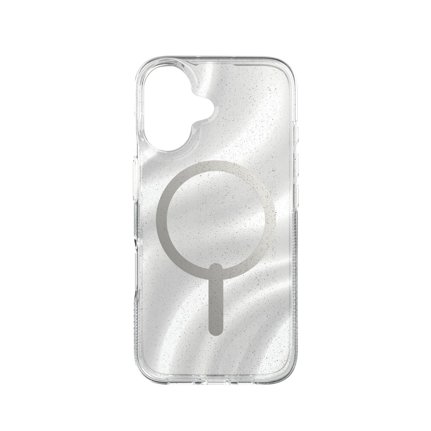 Funda Milan Snap Magsafe iPhone 16 Zagg blanco glitter-6