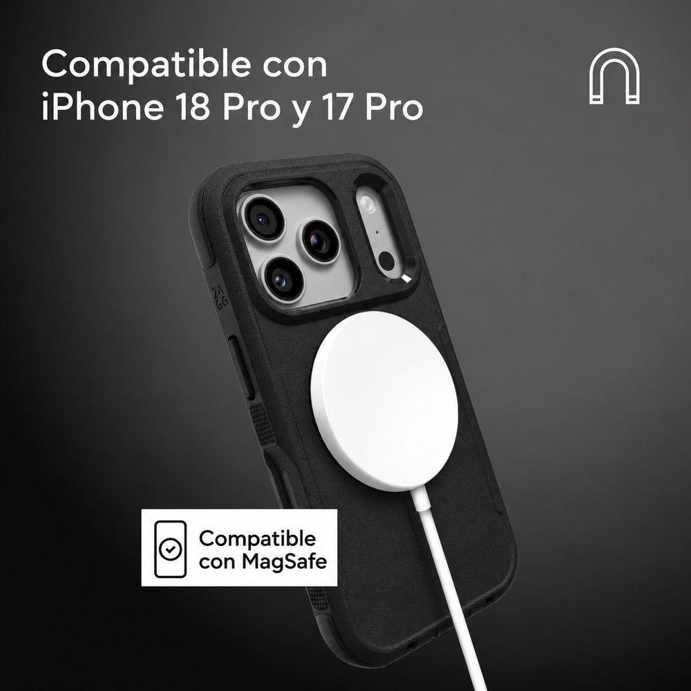 Carcasa Teton Snap para iPhone 18 Pro Negro-2