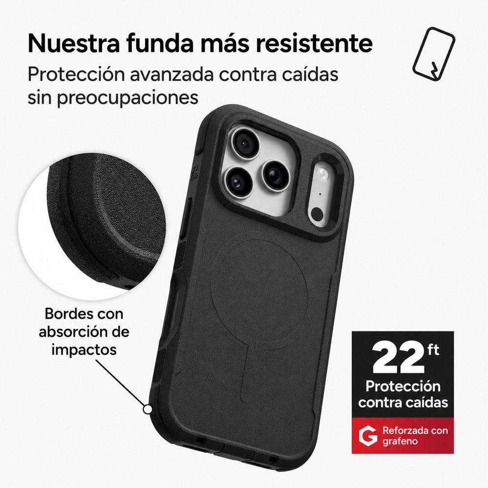 Carcasa Teton Snap para iPhone 18 Pro Negro-4