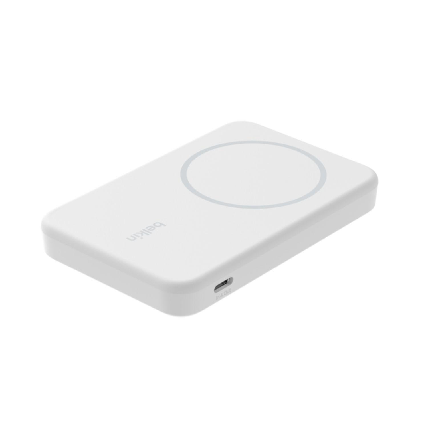Batería 5.000 mAh BoostCharge Pro carga magnetica 15W Blanco-4