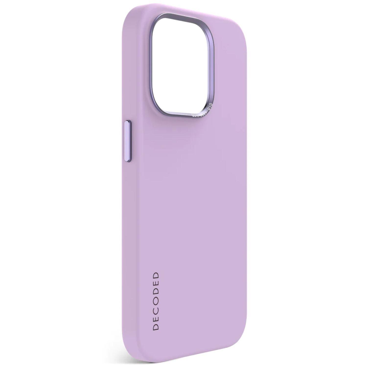 Funda silicona MagSafe iPhone 15 Pro Max Decoded Lavanda-4
