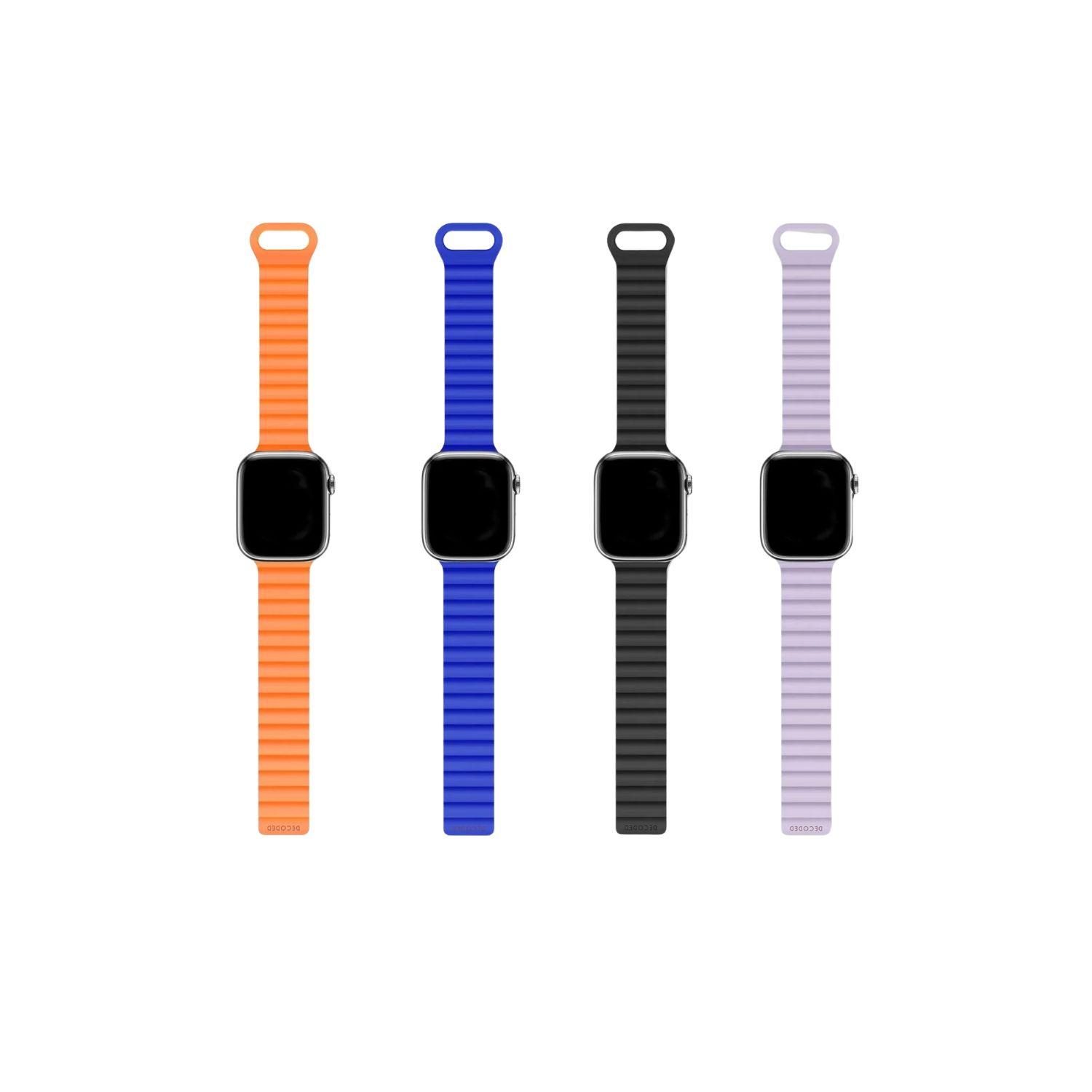 Banda para Apple Watch 44/45 mm Magnética Loop Negra-3