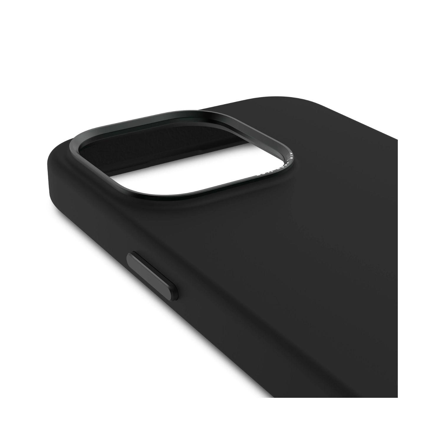 Funda silicona con MagSafe iPhone 15 Pro Decoded Grafito-1