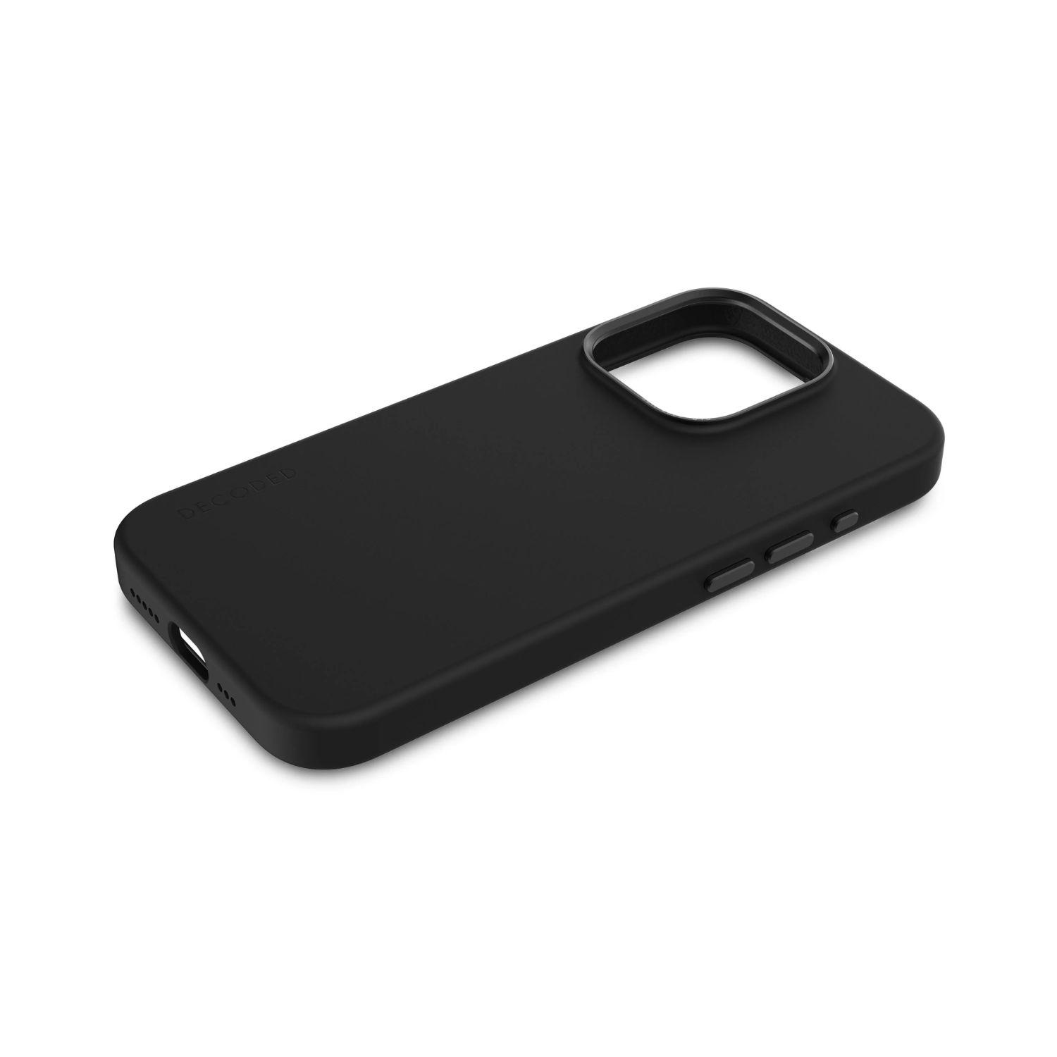 Funda silicona con MagSafe iPhone 15 Pro Decoded Grafito-5