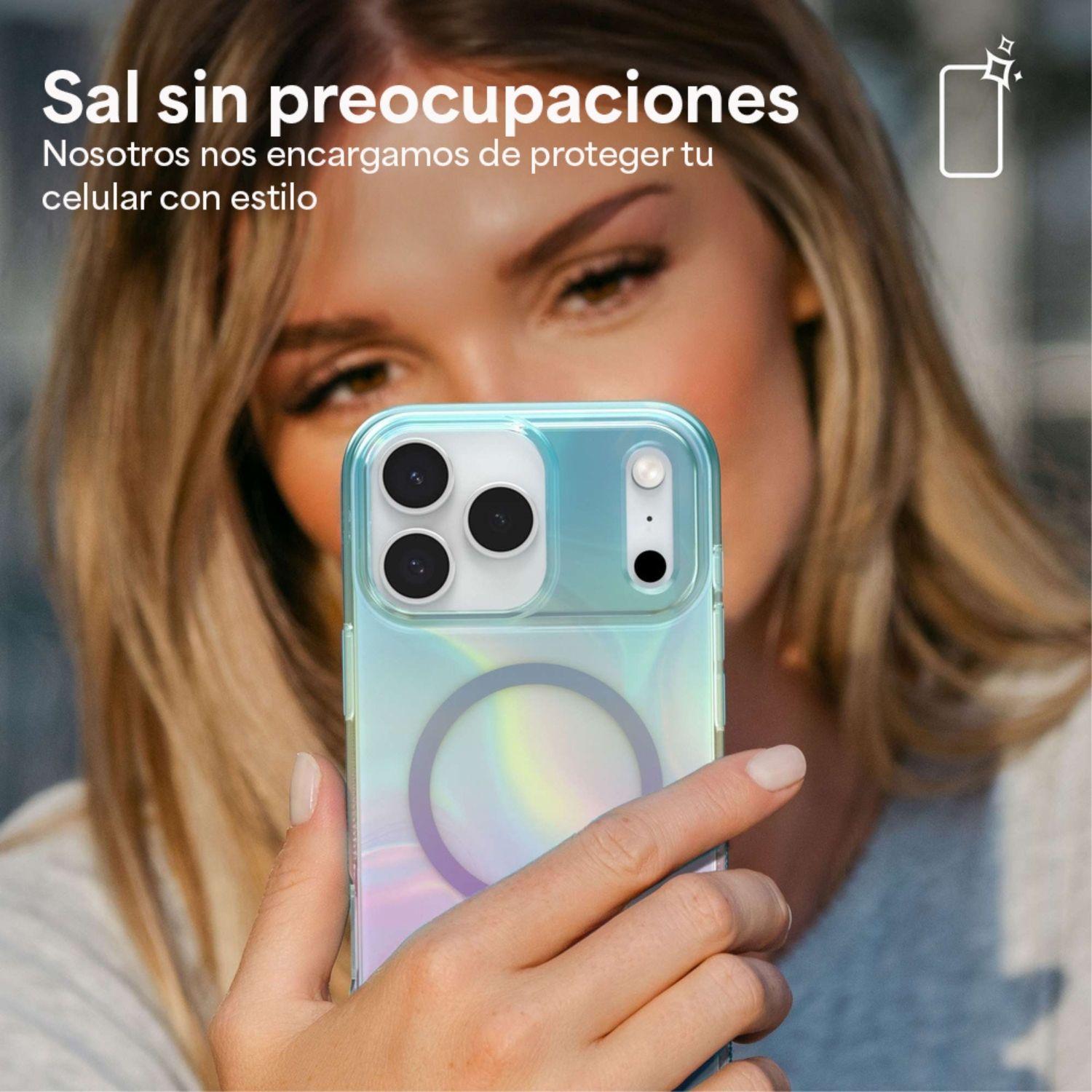 Carcasa Milan Snap para iPhone 17 Pro Burbuja Iridiscente-6