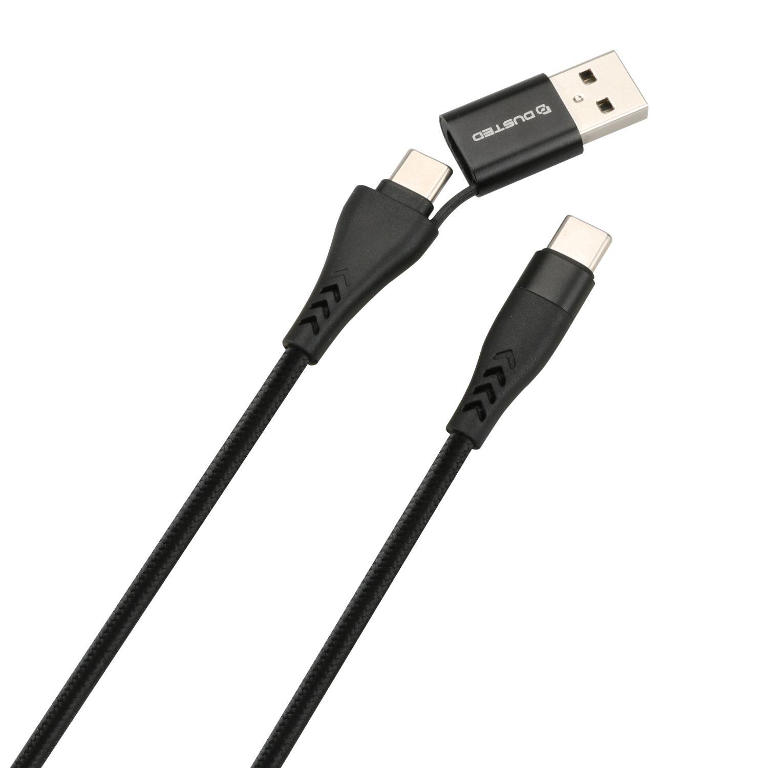 Cargador Gan 45w Carga Rapida Con Cable 2en1 Dusted-5