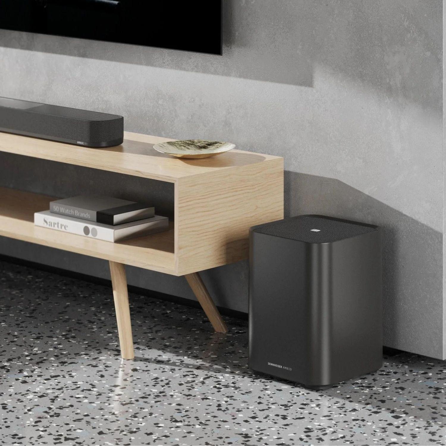 Subwoofer Ambeo Sub Sennheiser negro-5