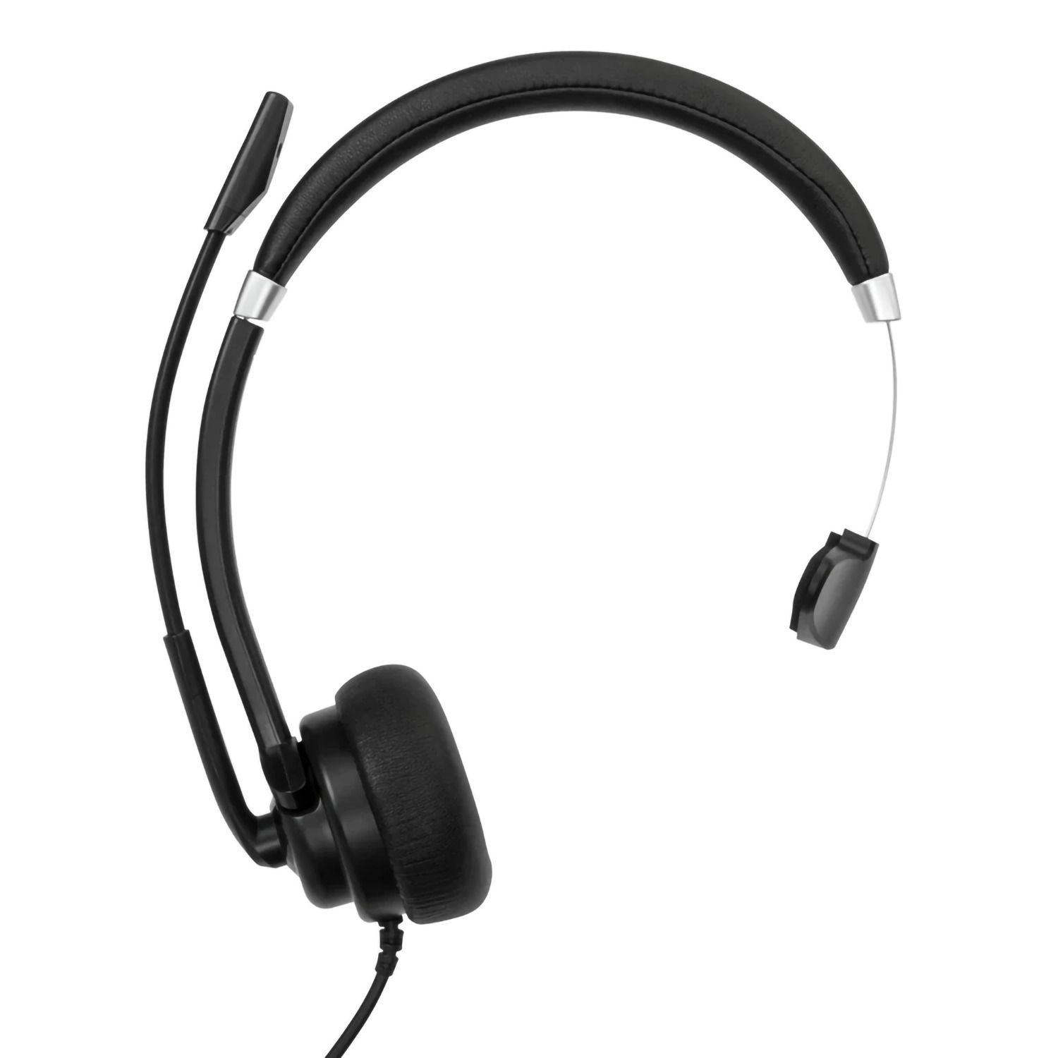 Audifono Profesional Mono Con Cable Targus Negro-0