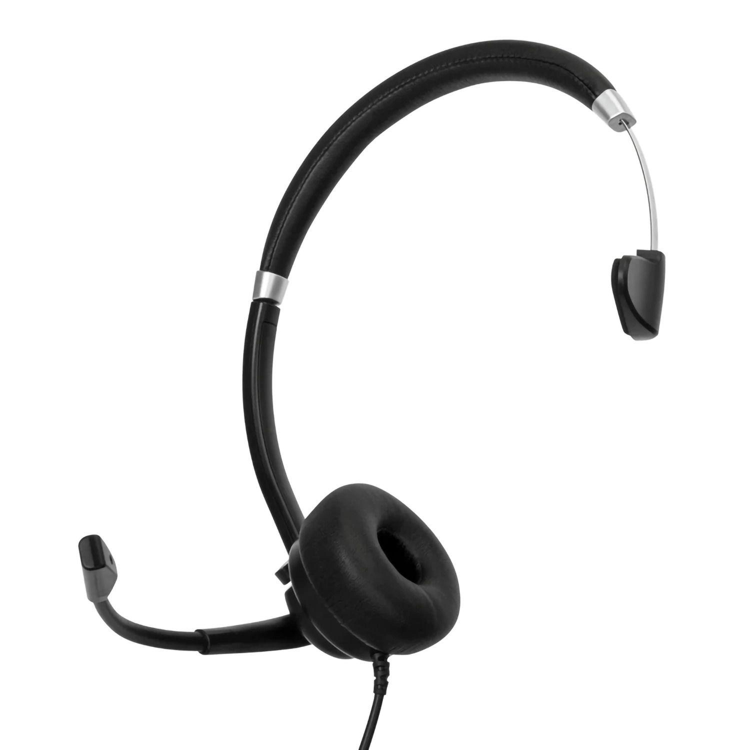 Audifono Profesional Mono Con Cable Targus Negro-3