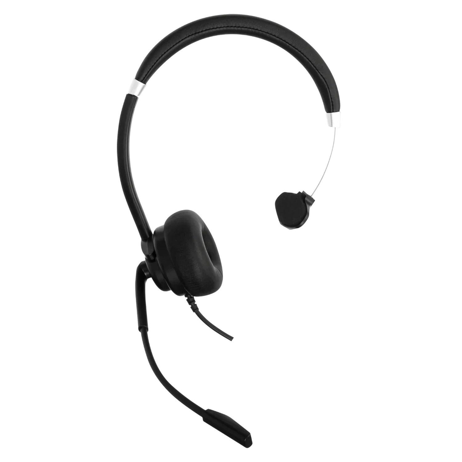 Audifono Profesional Mono Con Cable Targus Negro-6