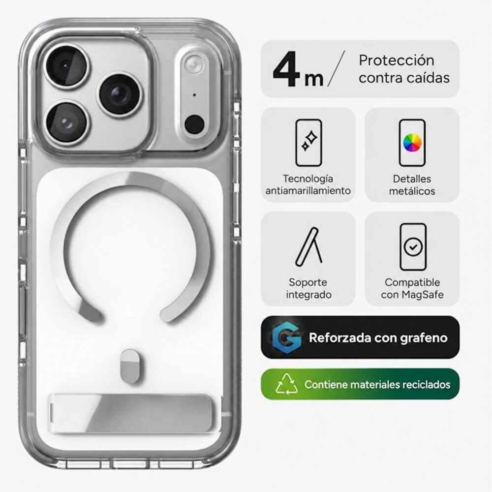 Carcasa Santa Cruz Snap para iPhone 18 Pro Plata-1
