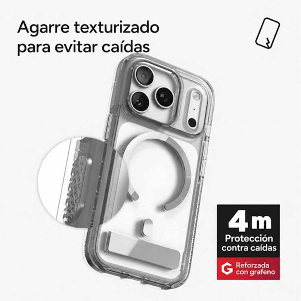 Carcasa Santa Cruz Snap para iPhone 18 Pro Plata-4